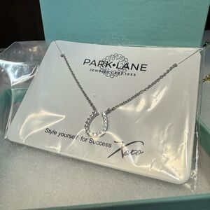 Park Lane December 2025 Dazzle Box Silver Hoseshoe Necklace